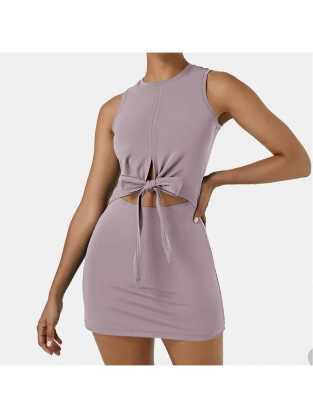 Halara In My Feels Everyday 2 Piece Activity Dress XXS Nwt - Picture 8 of 8